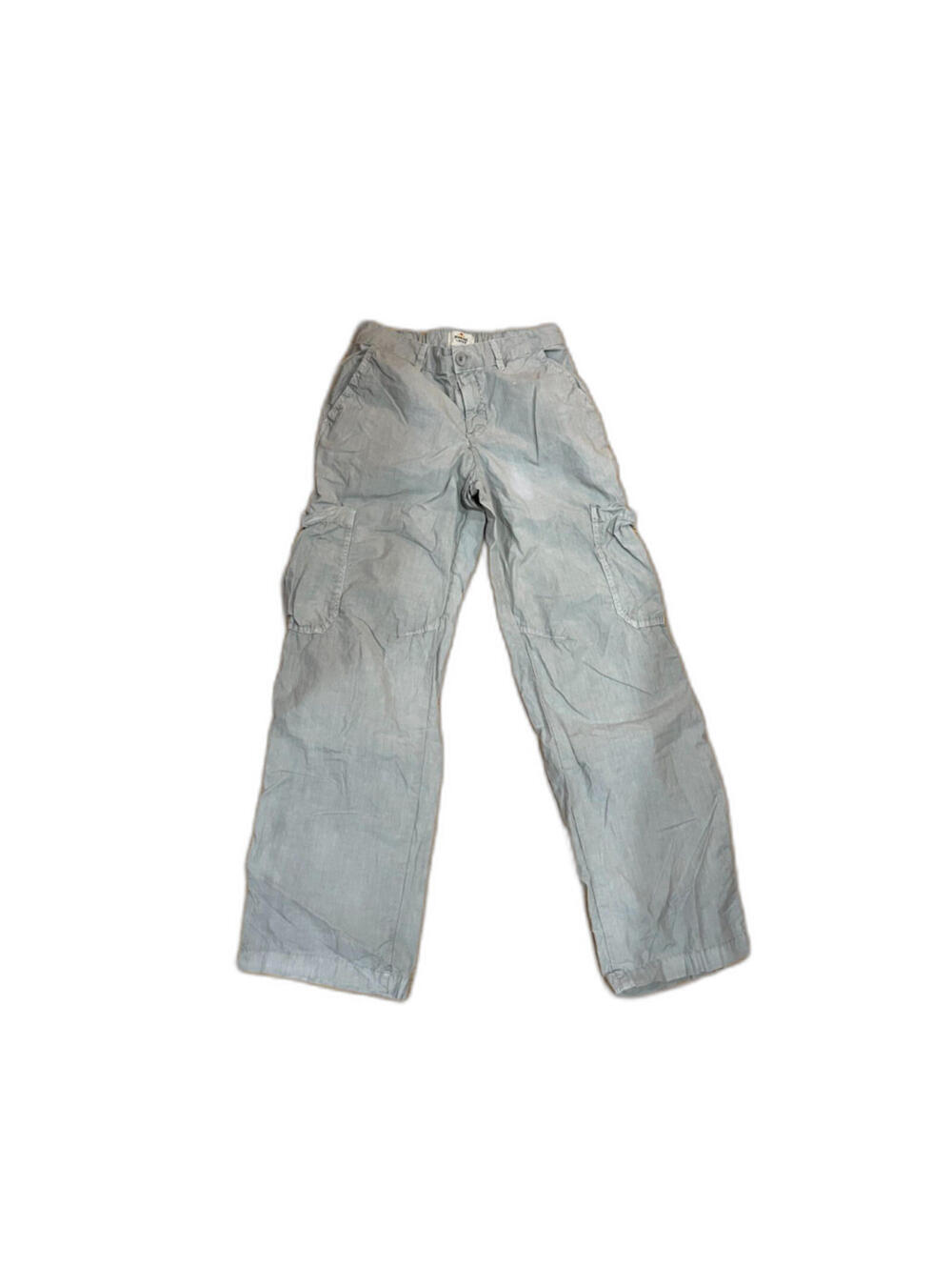 Women's Marine Layer Jo Wide Leg Cargo Pants light grey Size 6